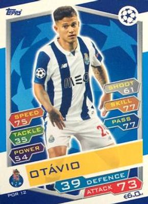 2016 Topps Match Attax UEFA Champions League #POR12 FC Porto Update