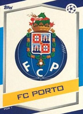 2016 Topps Match Attax UEFA Champions League #POR1 FC Porto Update