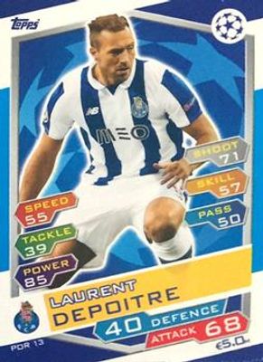 2016 Topps Match Attax UEFA Champions League #POR13 FC Porto Update