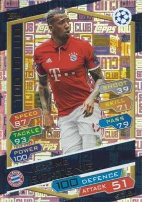 2016 Topps Match Attax UEFA Champions League #100C4 100 Club