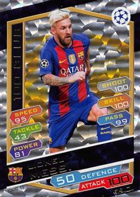 2016 Topps Match Attax UEFA Champions League #100C11b 100 Club