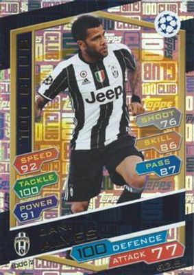 2016 Topps Match Attax UEFA Champions League #100C2 100 Club