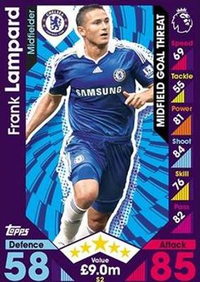 2016 Topps Match Attax Premier League #S2 Legends
