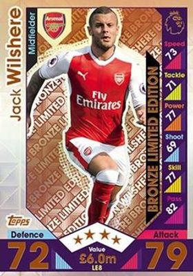2016 Topps Match Attax Premier League #LE8 Limited Edition Bronze