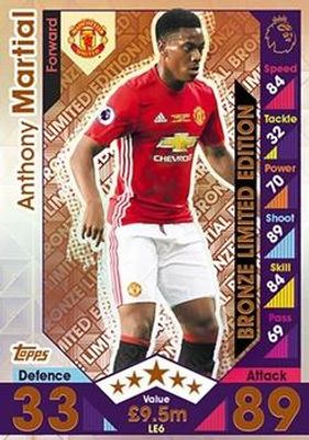 2016 Topps Match Attax Premier League #LE6 Limited Edition Bronze