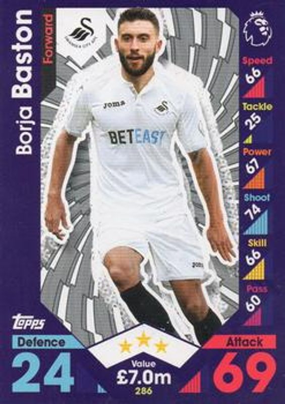 2016 Topps Match Attax Premier League #286 Base