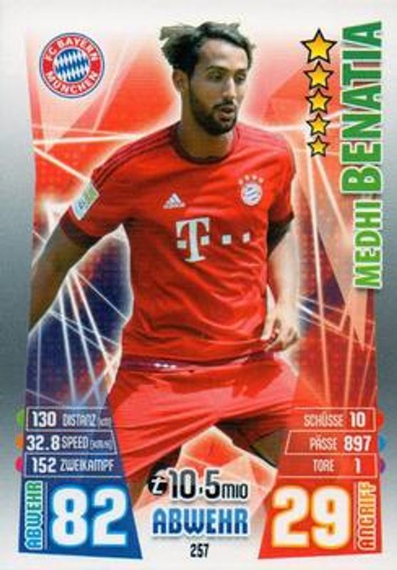 2015 Topps Match Attax Bundesliga #257 Base