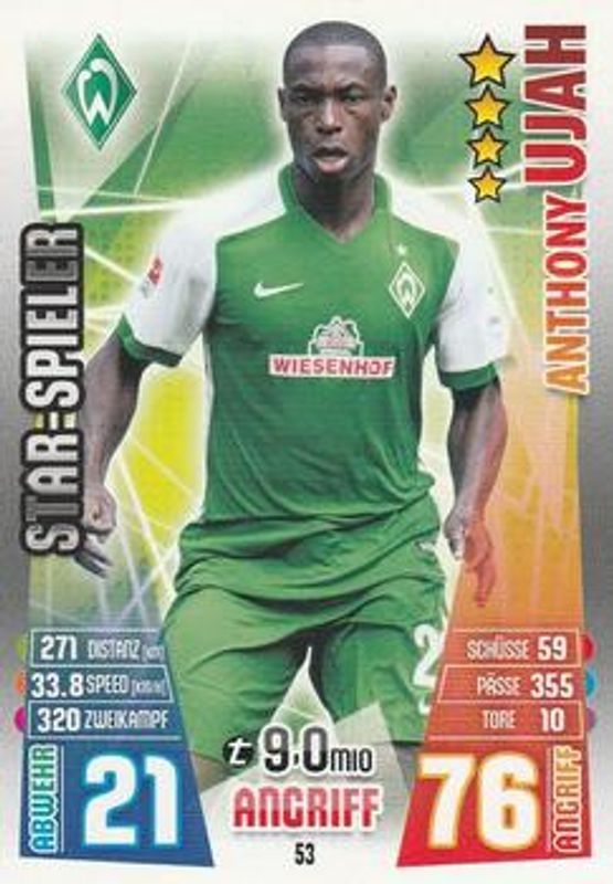 2015 Topps Match Attax Bundesliga #53 Base