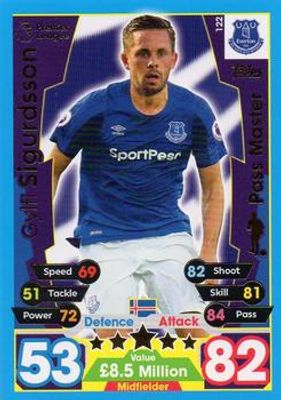 2017 Topps Match Attax Premier League #122 Base