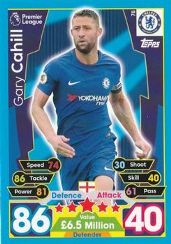 2017 Topps Match Attax Premier League #78 Base