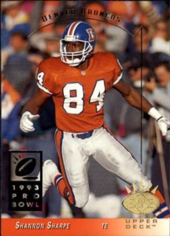 Shannon Sharpe 1993 SP #81 Base RAW