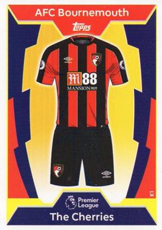 2017 Topps Match Attax Premier League #K1 Kit