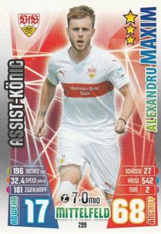 2015 Topps Match Attax Bundesliga #299 Base