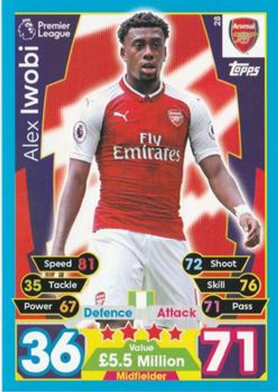 2017 Topps Match Attax Premier League #28 Base