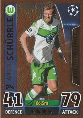2015 Topps Match Attax UEFA Champions League #LE8 Limited Editions Bronze
