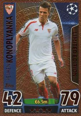 2015 Topps Match Attax UEFA Champions League #LE5 Limited Editions Bronze