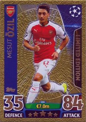 2015 Topps Match Attax UEFA Champions League #LE6 Limited Editions Gold