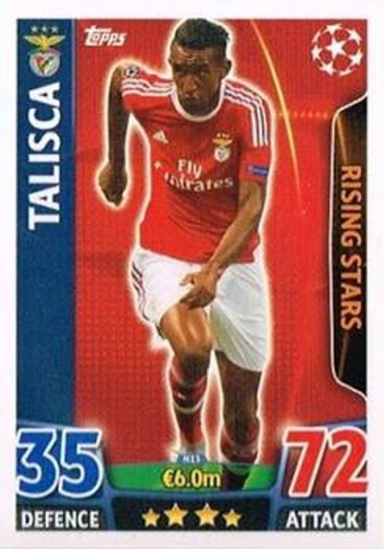 2015 Topps Match Attax UEFA Champions League #N13 Rising Stars