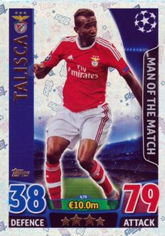2015 Topps Match Attax UEFA Champions League #479 Man of the Match