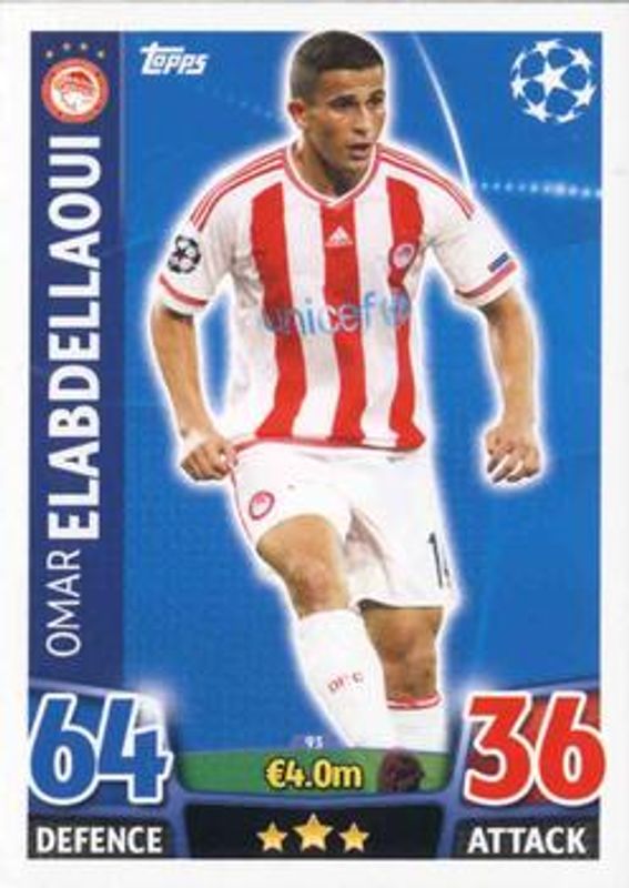 2015 Topps Match Attax UEFA Champions League #93 Base