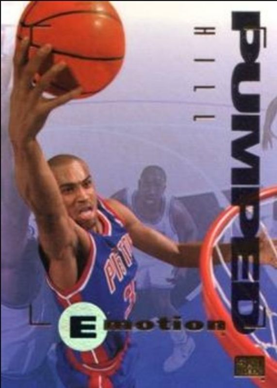 Grant Hill 1994 SkyBox Emotion #28 Base Rookie RAW