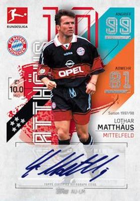 2021 Topps Match Attax Bundesliga #AU-LM Autographs /14