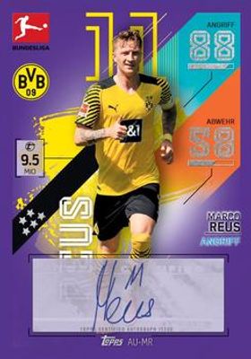 2021 Topps Match Attax Bundesliga #AU-MR Autographs Purple /10