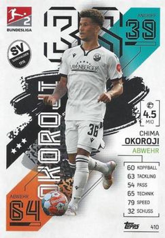 Chima Okoroji Soccer Cards Price Guide - Sports Card Investor