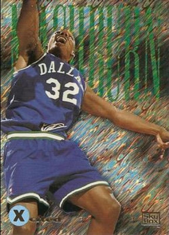 Jamal Mashburn 1994 SkyBox Emotion #9 X-Cited RAW