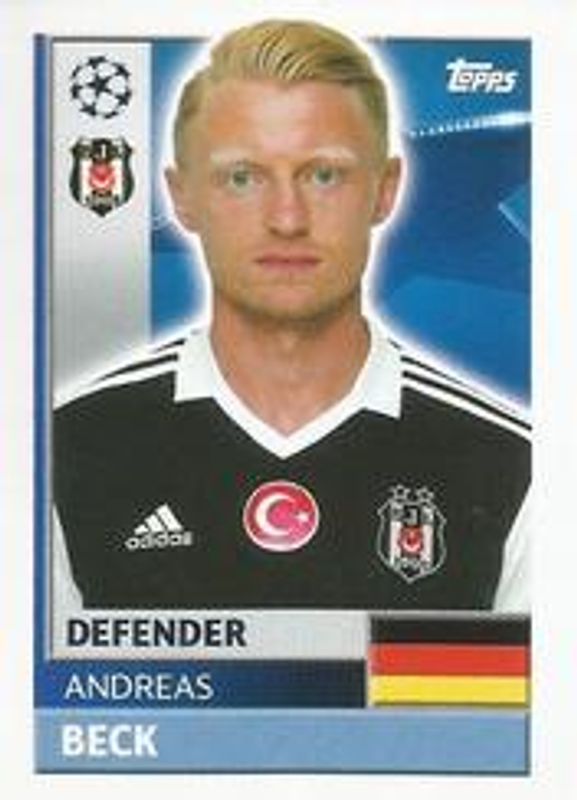 2016 Topps UEFA Champions League Stickers #BES5 Base