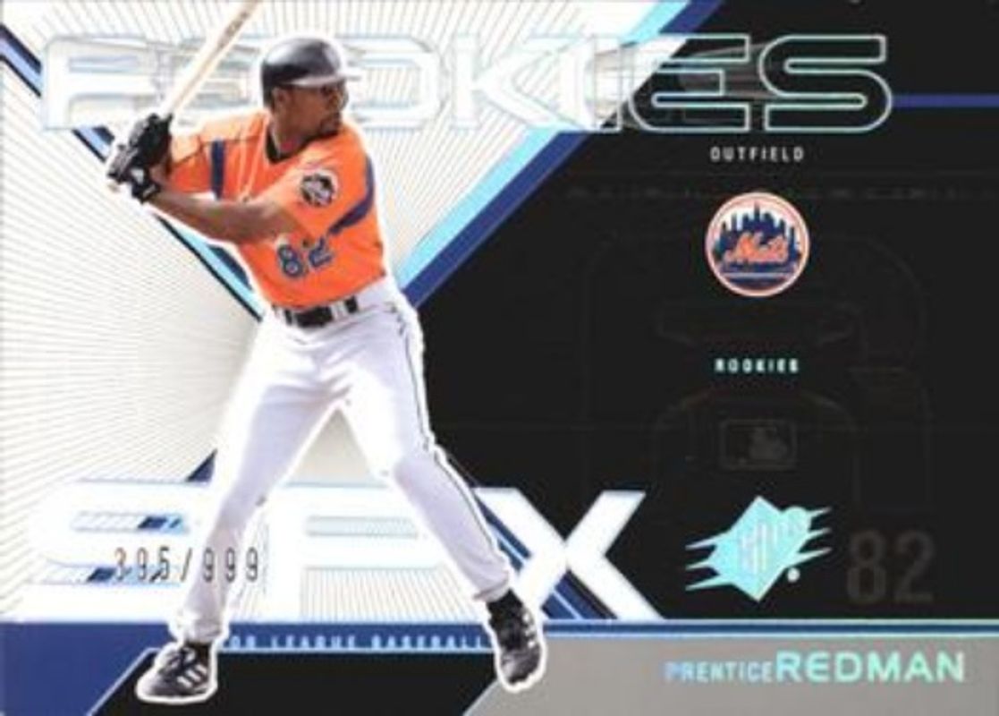 Prentice Redman 2003 SPx #139 Base /999 Rookie RAW