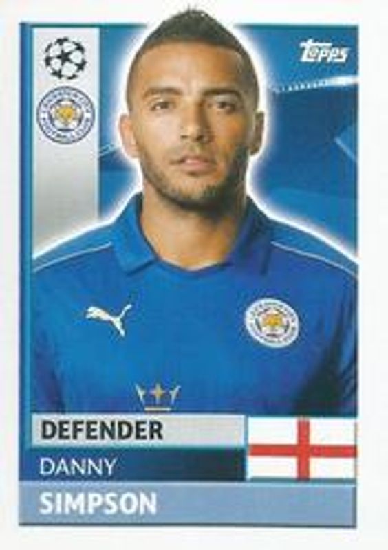 2016 Topps UEFA Champions League Stickers #LEI5 Base