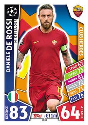 2017 Topps Match Attax UEFA Champions League #CH10 Club Heroes