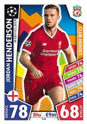 2017 Topps Match Attax UEFA Champions League #CH8 Club Heroes