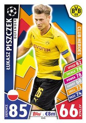 2017 Topps Match Attax UEFA Champions League #CH5 Club Heroes