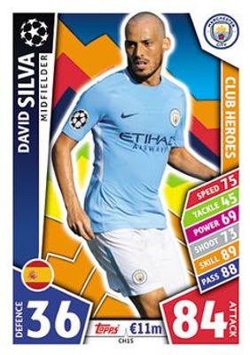 2017 Topps Match Attax UEFA Champions League #CH15 Club Heroes