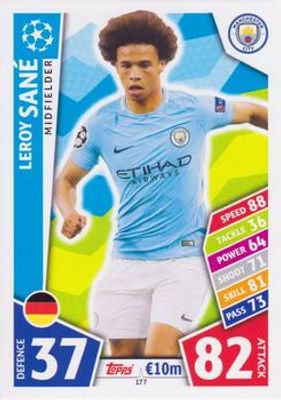 2017 Topps Match Attax UEFA Champions League #177 Base