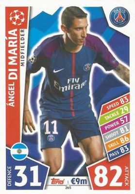 2017 Topps Match Attax UEFA Champions League #265 Base