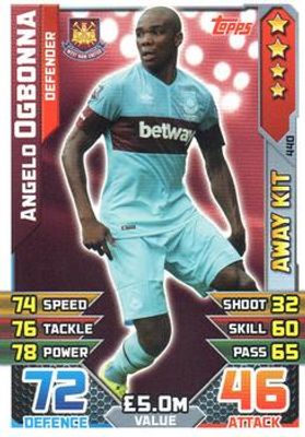 2015 Topps Match Attax Premier League #440 Away Kit