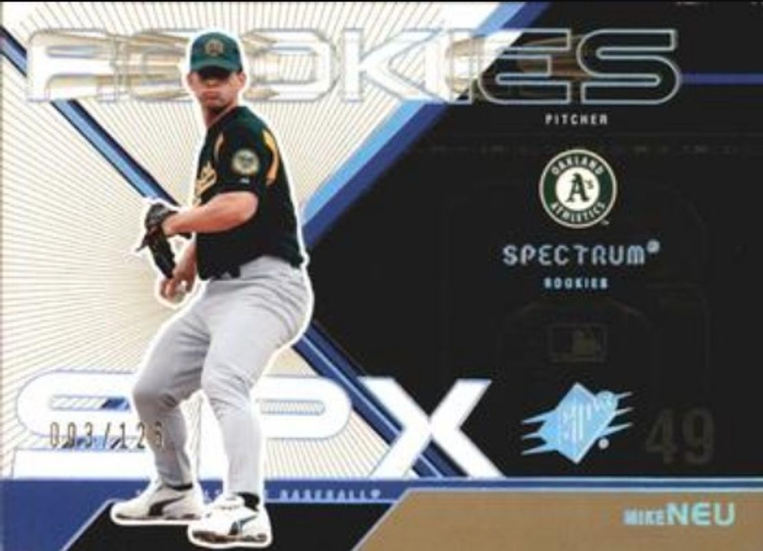 2003 SPx #155 Spectrum /25
