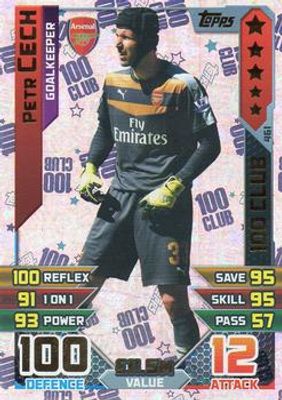 2015 Topps Match Attax Premier League #461 100 Club