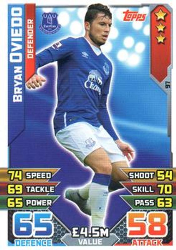 2015 Topps Match Attax Premier League #97 Base