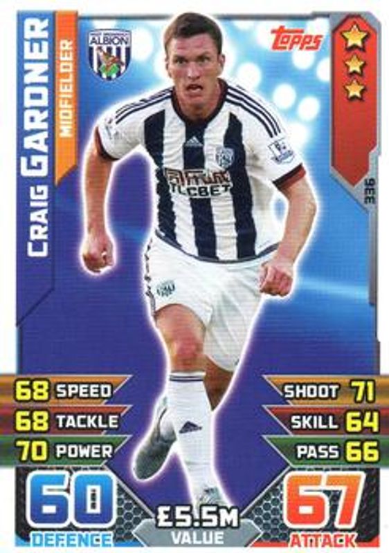 2015 Topps Match Attax Premier League #336 Base
