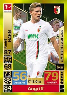 2018 Topps Match Attax Bundesliga #L19 Limited Edition
