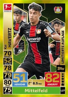 2018 Topps Match Attax Bundesliga #L27 Limited Edition