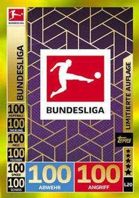 2018 Topps Match Attax Bundesliga #L20 Limited Edition