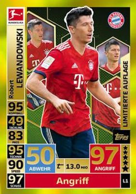 2018 Topps Match Attax Bundesliga #L1 Limited Edition