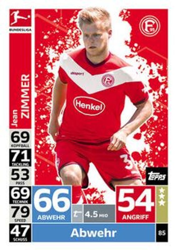 2018 Topps Match Attax Bundesliga #85 Base