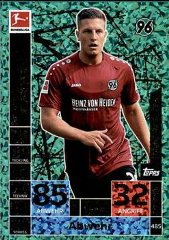 2018 Topps Match Attax Bundesliga #485 Base