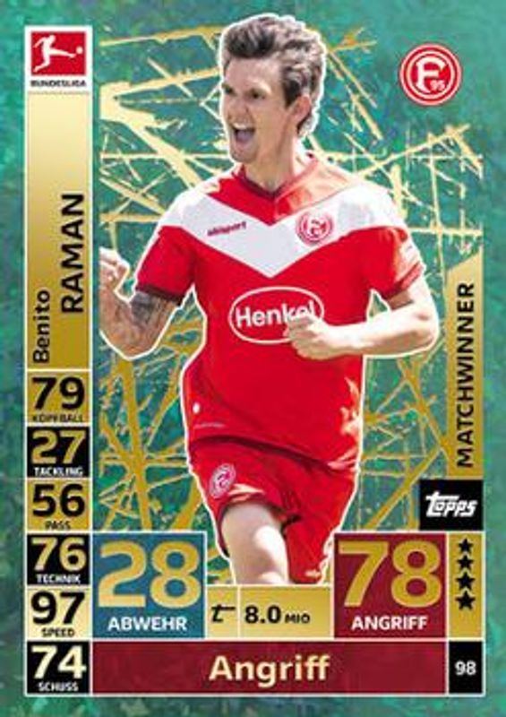 2018 Topps Match Attax Bundesliga #98 Base